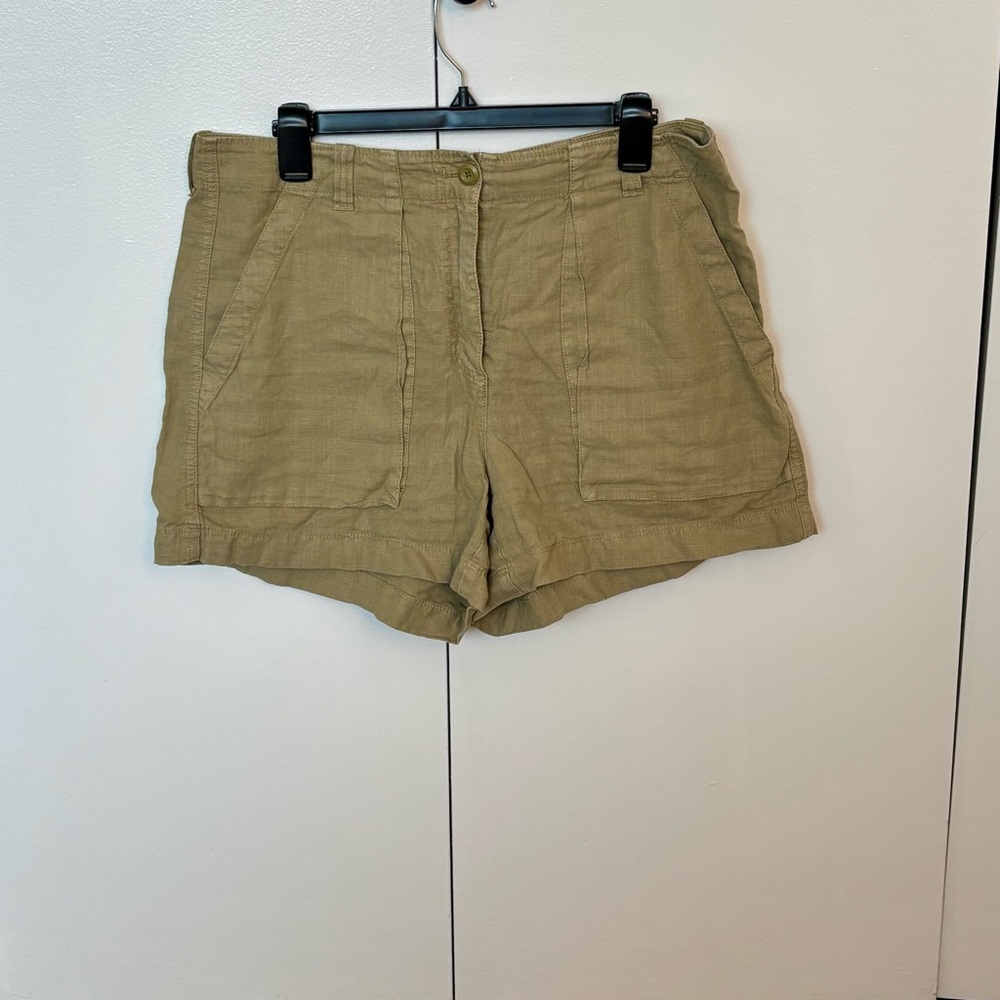 J. Crew Tan Cargo Shorts Lightweight Summer Essential